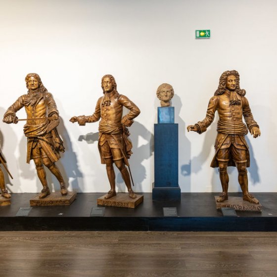 Salle des sculptures ©Musée national de la marine - Romain OSI Salle des sculptures ©Musée national de la marine - Romain OSI