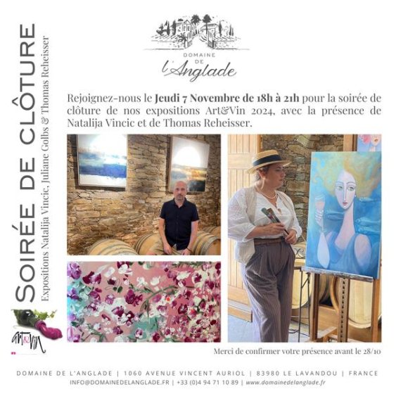 Soirée Domaine Anglade Soirée Domaine Anglade