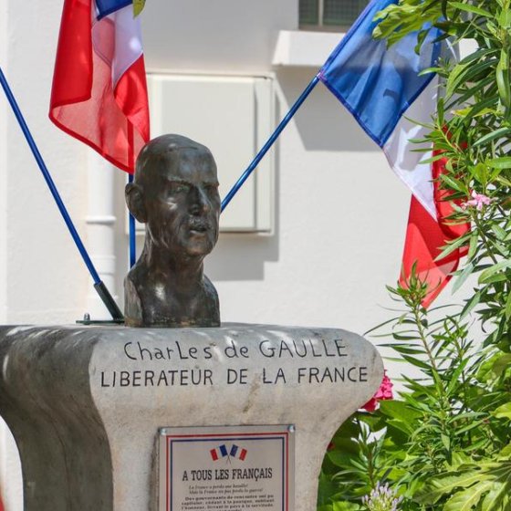 Ceremony to celebrate the anniversary of the death of General de Gaulle_La Londe-les-Maures