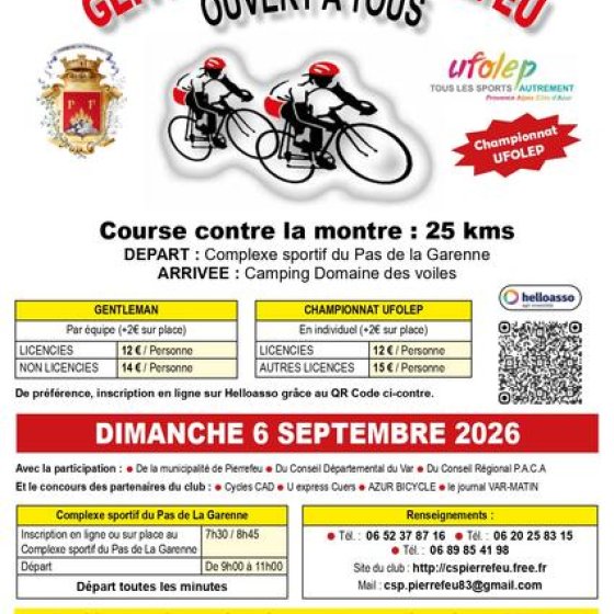 Les courses cyclistes en Méditerranée Porte des Maures