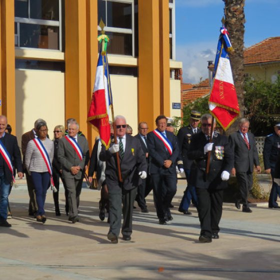 Les cérémonies patriotiques en Méditerranée Porte des Maures