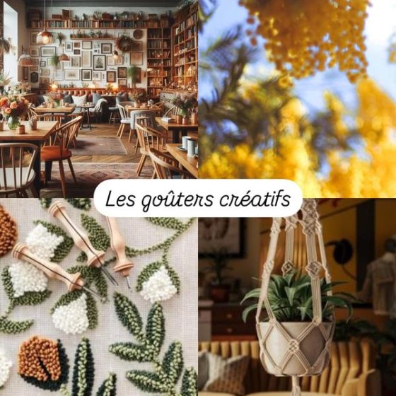 Goûter créatif : punch needle_Collobrières