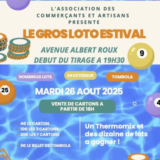 Loto en plein air des commerçants par La Londe and Co'_La Londe-les-Maures Loto en plein air des commerçants par La Londe and Co'_La Londe-les-Maures