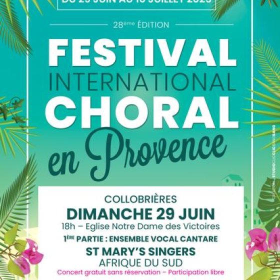 Festival international de chorale_Collobrières Festival international de chorale_Collobrières