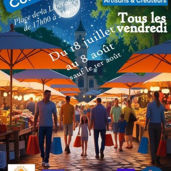 Marché nocturne_Collobrières