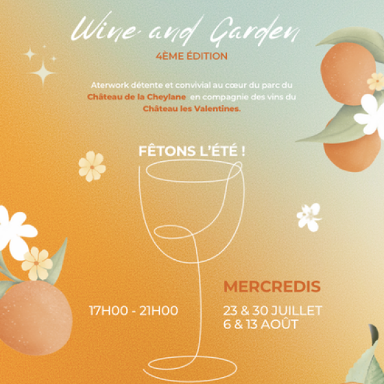 Wine and Garden Wine and Garden