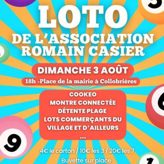 Lotto und Paella des Vereins Romain Casier_Collobrières