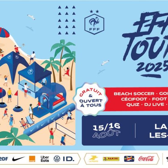 FFF Tour 2025 : Beach Soccer Tour_La Londe-les-Maures FFF Tour 2025 : Beach Soccer Tour_La Londe-les-Maures