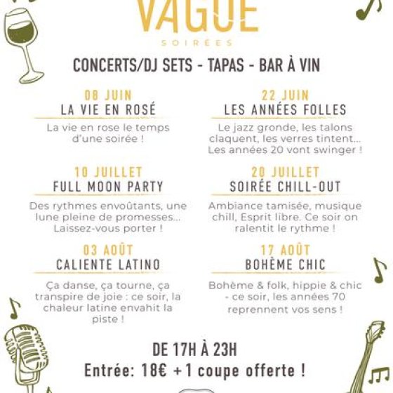 Soirées Nouvelle Vague à Figuière Soirées Nouvelle Vague à Figuière