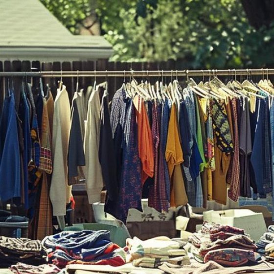 Vide grenier à Collobrieres_Collobrières