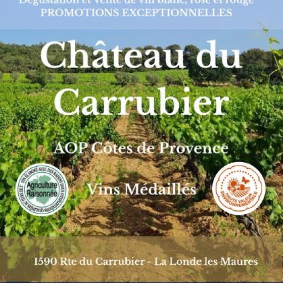 Journées Portes Ouvertes au Château du Carrubier_La Londe-les-Maures Journées Portes Ouvertes au Château du Carrubier_La Londe-les-Maures