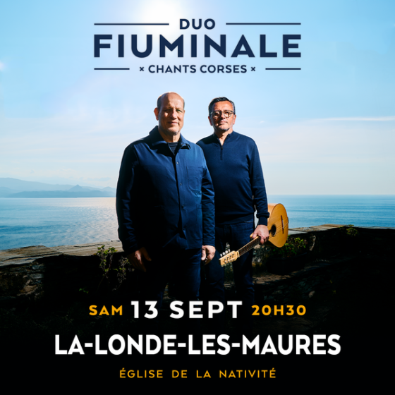 Concert Fiuminale chants corses à la Londe les Maures