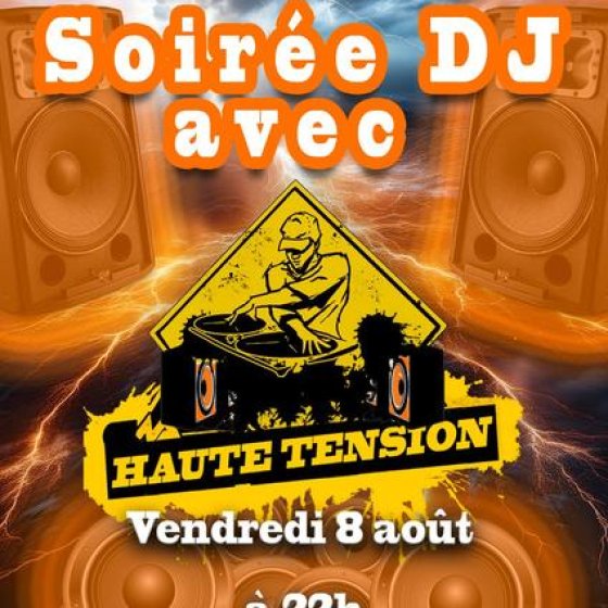 Soirée DJ avec Haute Tension_Collobrières Soirée DJ avec Haute Tension_Collobrières