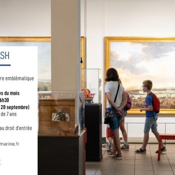 Visite flash © Musée national de la Marine-Romain OSI Visite flash © Musée national de la Marine-Romain OSI