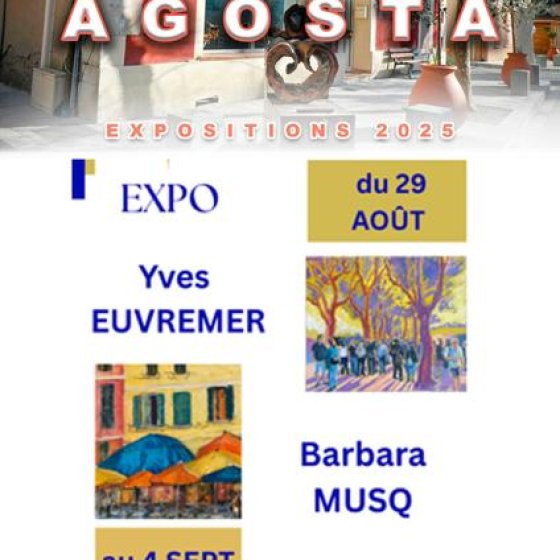 Exposition : Yves Euvremer et Barbara Musq Collobrières Exposition : Yves Euvremer et Barbara Musq Collobrières