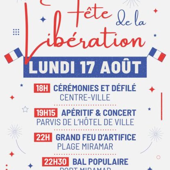 Fête de la libération à La Londe les Maures