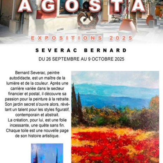 Exposition : Bernard Severac_Collobrières Exposition : Bernard Severac_Collobrières