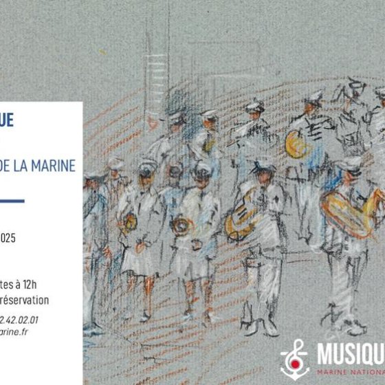 Concert de la musique © Musée national de la Marine