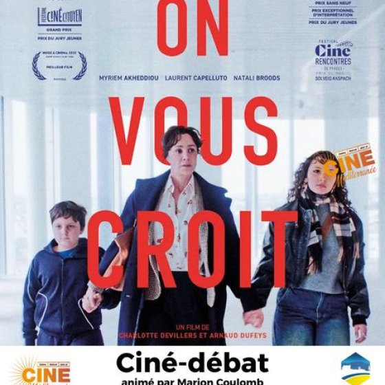 Ciné-débat autour du film "On vous croit" à Cuers