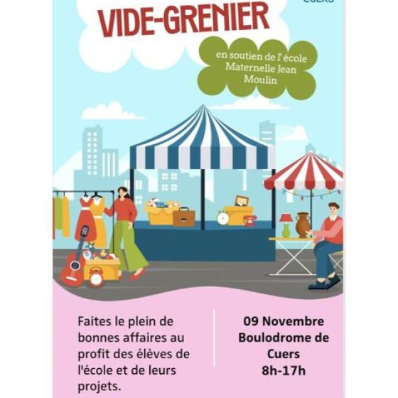 Vide grenier à Cuers