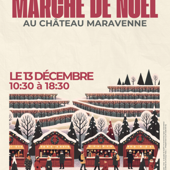 Marché de Noël au Château Maravenne à La Londe