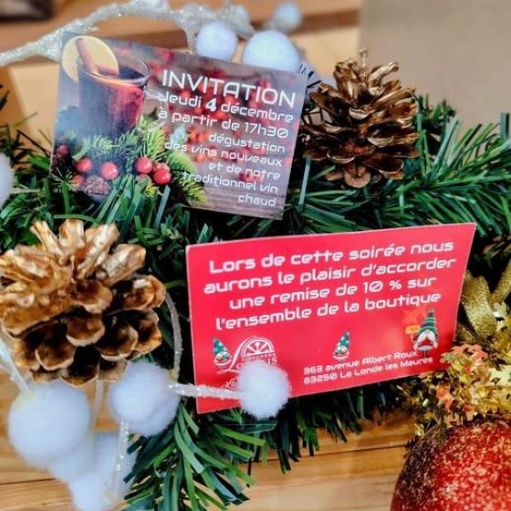 Apéro de Noël à la cave des vignerons londais