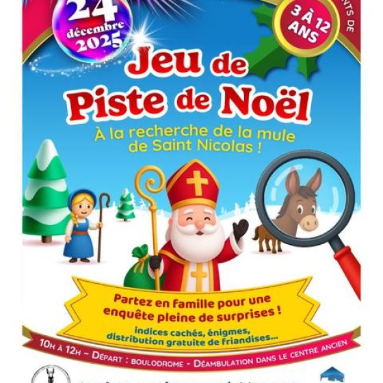 Jeu de piste de Noël : À la recherche de la mule de Saint Nicolas