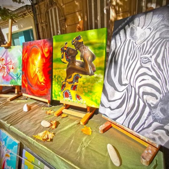 Art in the street_Collobrières