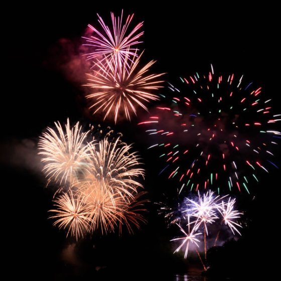 Feu d'artifice sur la mer Feu d'artifice sur la mer
