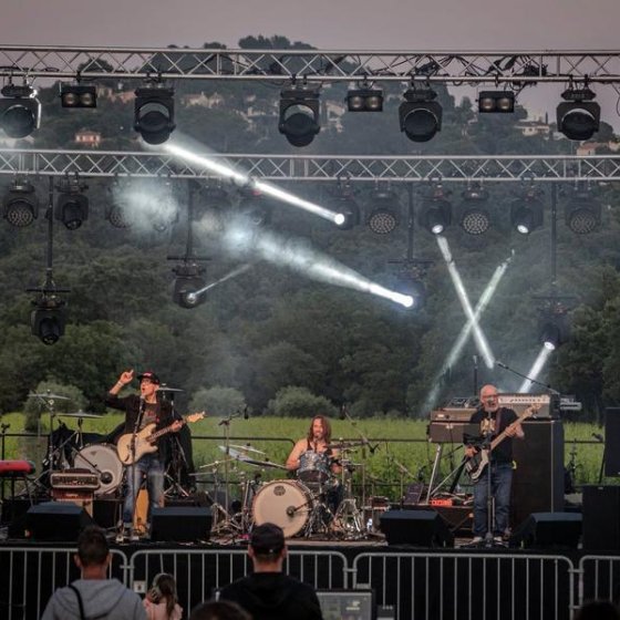 Festival Rock'n Wine avec les Vignerons des Côtes de Provence Pierrefeu au Domaine de la Portanière à Collobrières