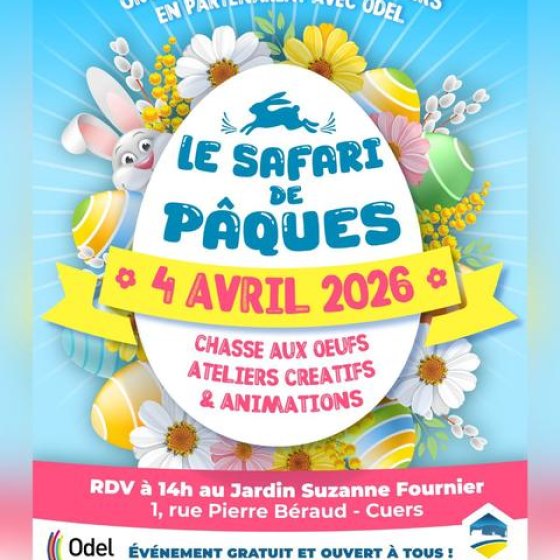 Chasse aux œufs - Le safari de Pâques