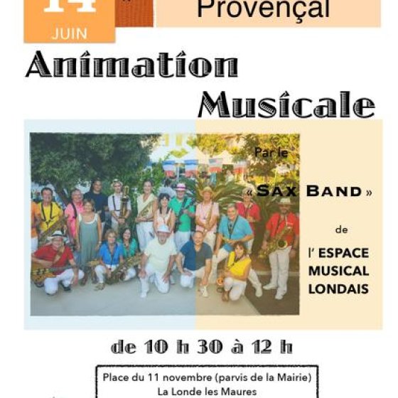Les animations musicales en Méditerranée Porte des Maures