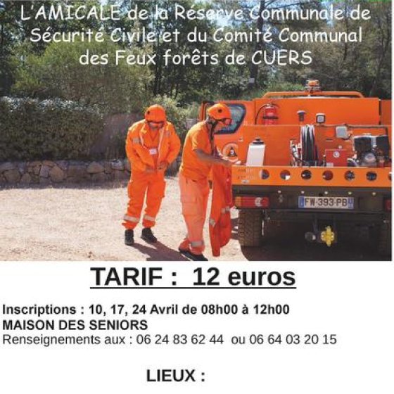 Flohmarkt des Freundeskreises des CCFF von Cuers_Cuers