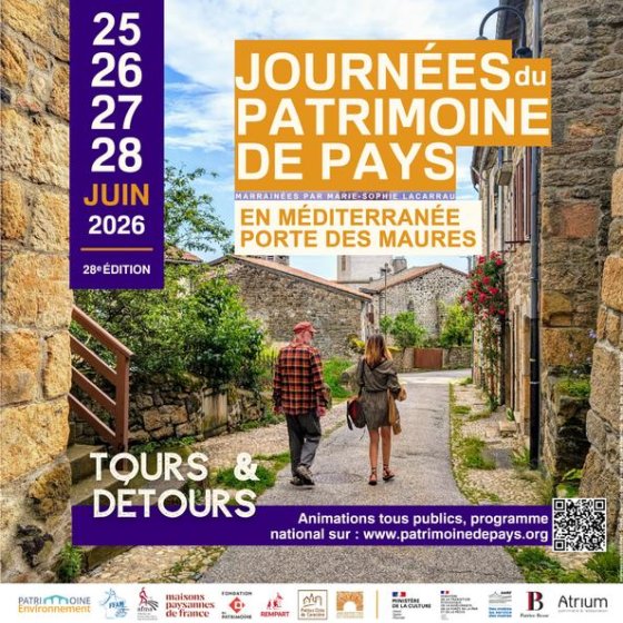 Visuel Journées du Patrimoine de Pays 2026 en MPM