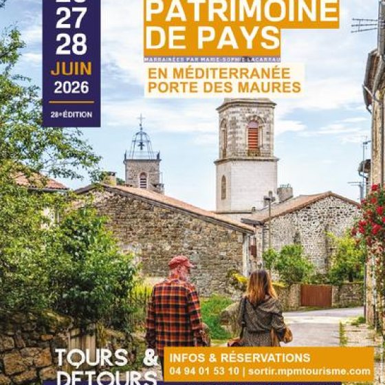 Visuel Journées du Patrimoine de Pays 2026 en MPM
