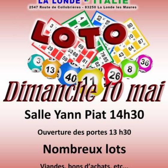 Loto by Amicale La Londe / Italie_La Londe-les-Maures