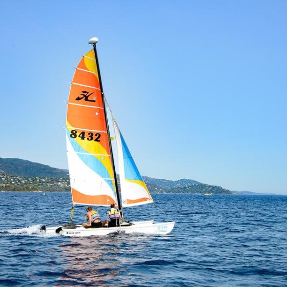 Balade à la voile avec moniteur_Le Lavandou