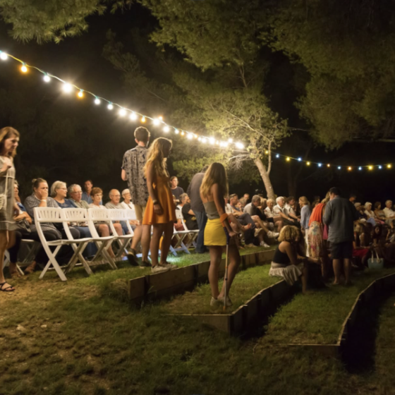 Cinéma dans les vignes à Figuière