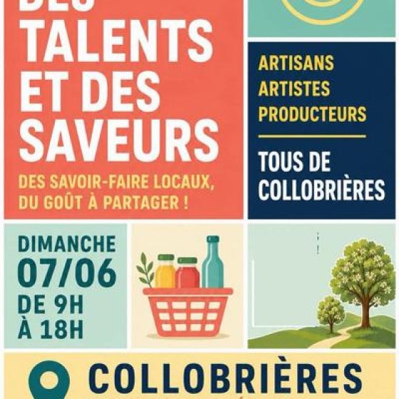 Marché des talents et créateurs de Collobrières