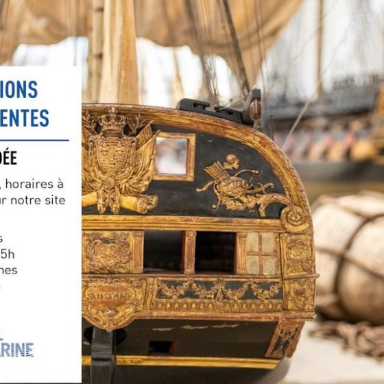 Visite guidée des collections permanentes du Musée de la Marine Été 2026_Toulon