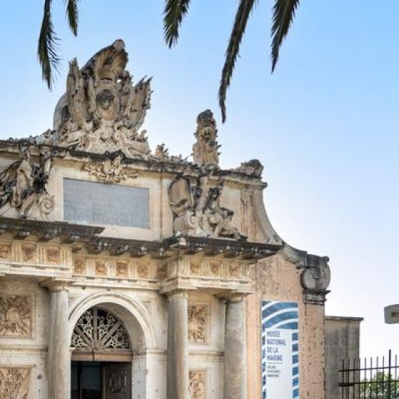 Porte du Musée national de la Marine de Toulon ©Musée national de la Marine - Romain OSI