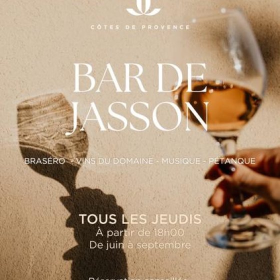Bar de Jasson au Château de Jasson à la Londe les Maures