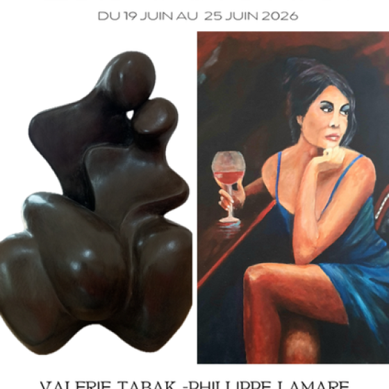 Exposition de Valerie Tabak et Philippe Lamare à la Galerie Agosta