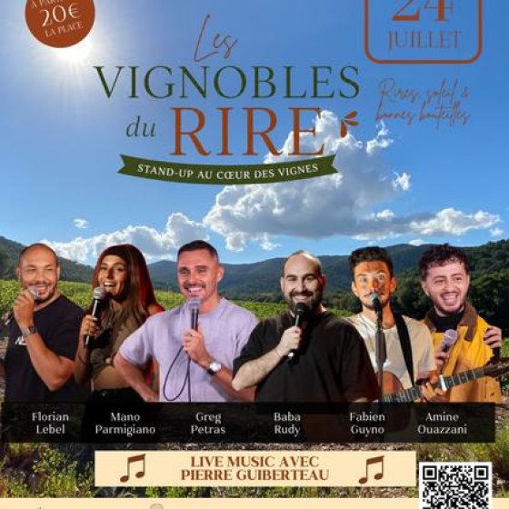 Les vignobles du rire au Domaine de la Portanière