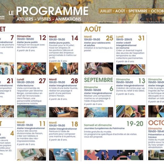 Summer 2026 Cultural Program at the Annonciade Museum of Modern Art in Saint-Tropez_Saint-Tropez