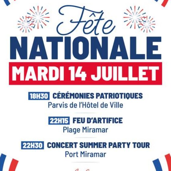 Patriotische Zeremonie zum Nationalfeiertag_La Londe-les-Maures
