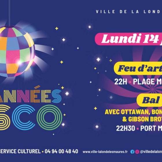 Feuerwerk am 14. Juli und Konzert_La Londe-les-Maures Feuerwerk am 14. Juli und Konzert_La Londe-les-Maures