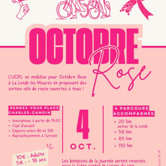 Octobre Rose en Méditerranée Porte des Maures