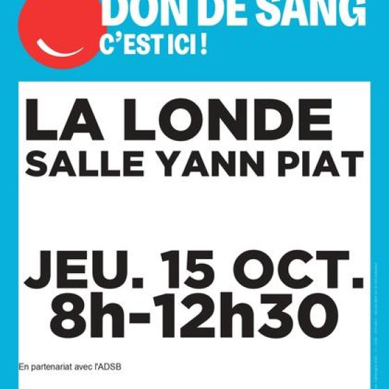 Les dons du sang en Méditerranée Porte des Maures