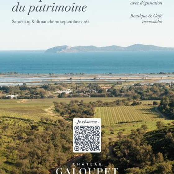 Visite et dégustation au Château Galoupet lors des Journées Européennes du Patrimoine